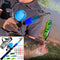 #A 1.5m/1.8m Telescopic Kids Casting Fishing Rod Combo Sea Fishing Tackle Full K