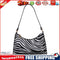 Animal Pattern Women Handbag Street PU Shoulder Underarm Tote Bag (Zebra)