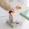 Mini Heating Coasters USB Charging LED Display Warmer Base Mug Mat (Green)