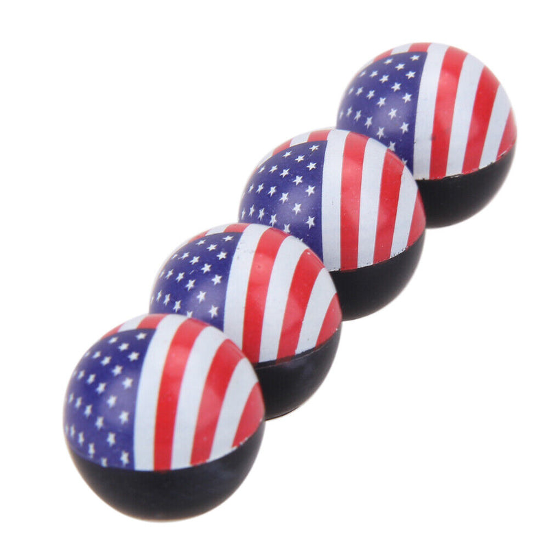 4PCS Car Tires Air Valve Cap Tire Valve Stems Dustproof Wheel Cover