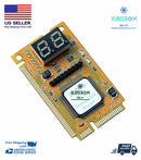 3in1 PC Laptop Analyzer Mini PCI Mini PCI-E LPC Tester Diagnostic Post Test Card