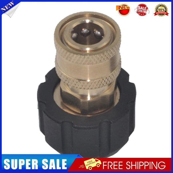 1/4 Quick Connect Female to M22 14 15 Female Adapter for Pressure Washer