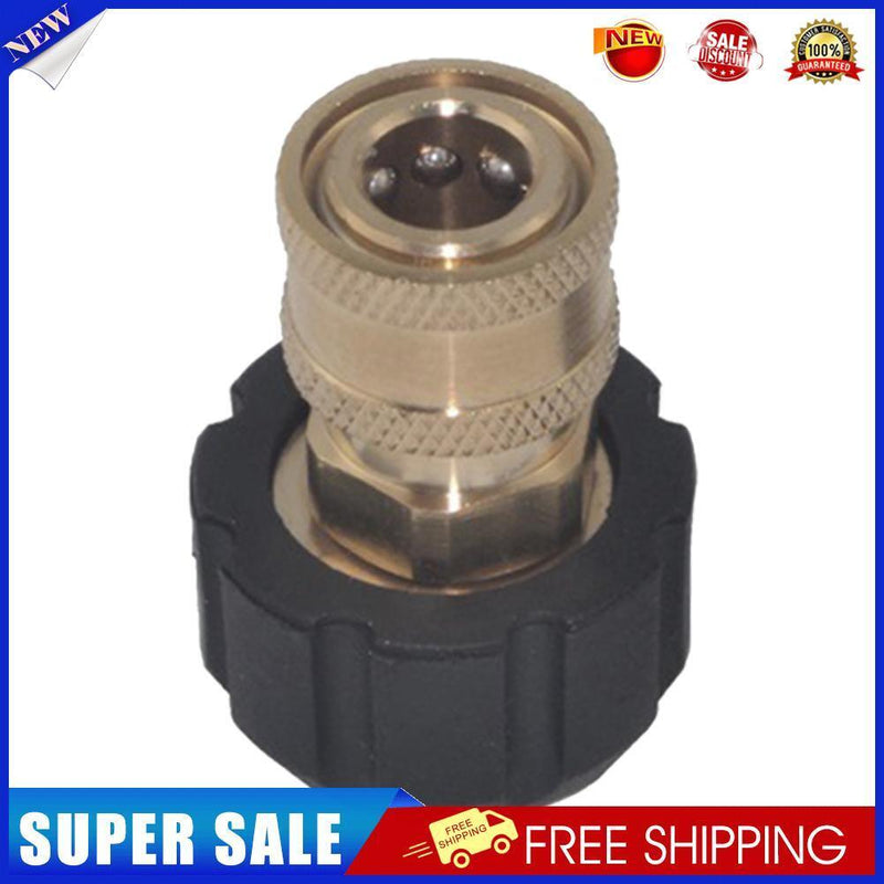 1/4 Quick Connect Female to M22 14 15 Female Adapter for Pressure Washer