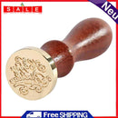 Retro Wax Seal Stamp Happy Birthday DIY Envelope Wedding Invitations Sealing Wax