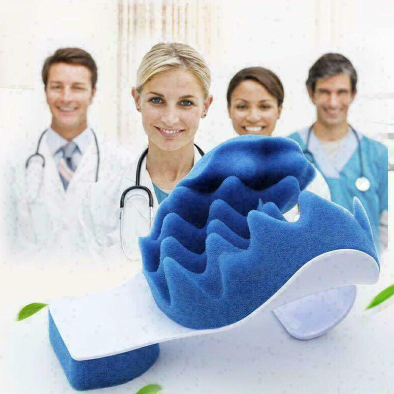 Neck And Shoulder Relaxer Pillow Pain Relief Cervical Spine Tool