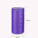 2pcs Self Adhesive Hair Rollers Lengthened Aluminum Sheet Large Wave Roll Tools