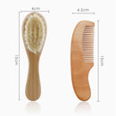 20pcsWooden Shampoo Bath Wool Brush Soft Skin Care Cleaning Brush Care Tool