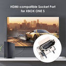 HDMI-Compatible Port Socket Jack Interface Connector Replacement for Xbox One S