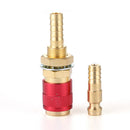 Water Cooled Gas Adapter Quick Connector for MIG TIG Welding Torch (Red) Newly