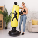 Inflatable Boxing Bag Training Pressure Relief Exercise Punch Standing Sandbags