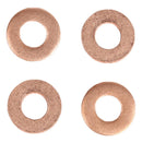 4pcs Injector Copper Washer Spacer Seal 1.6HDI O-Ring for Peugeot OE198173
