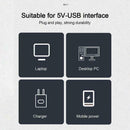 LED USB Flame Lamp Computer Power Charging Mini Portable Simulation Light K1C1