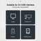 LED USB Flame Lamp Computer Power Charging Mini Portable Simulation Light K1C1