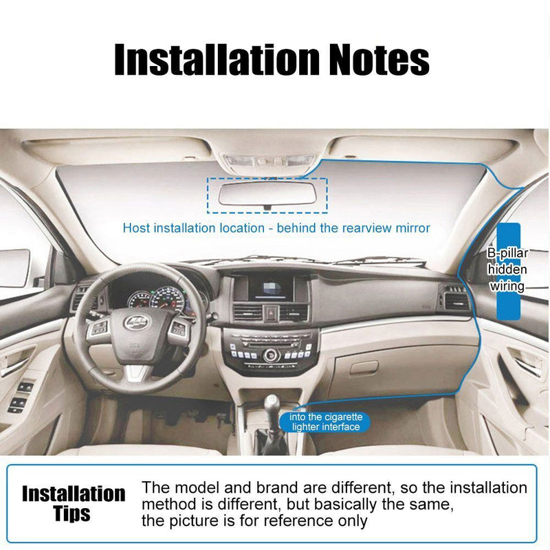 DVR Dual Lens Dash Cam Car Camera Video Recorder Camera 3 Lens Camera Dash Cam