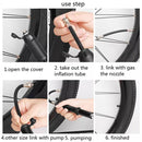 Portable MTB Bike Pump Mini Cycling Tire Inflator Hand Air Pump Bicycle Accesso`