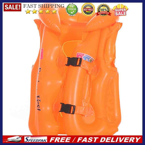 Children Inflatable Baby Life Jacket Floating Swimsuit Buoyancy Swimming Vest
