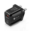 Charge Mobile Phone Charger Phone Adapter Quick Charge USB Charger UK Plug