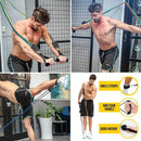 Expander Elastic Band Fitness Equipment Resistance Bands Latex Pull Rope