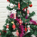Creative Xmas Tree Decor Hanging Ornament Christmas Pendants Wood Crafts