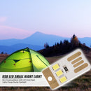Outdoor Portable Skillful LED Night Light Camping Mini USB Lamp Rechargeable LED