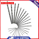 25pcs High Speed Steel Twist Drill Bit for Metal Copper Plate Woodworking Drill