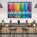 Diamond Painting 5D DIY Colorful Tree Partial Special Drill Rhinestone Kit Newly
