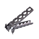 Camping Anti-Scald Pot Pan Bowl Gripper Outdoor Handle Holder Clip (Grey)