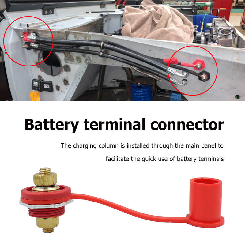 Battery Charger Post 250A Car Connector Terminal for RV Ship Yacht Accessories