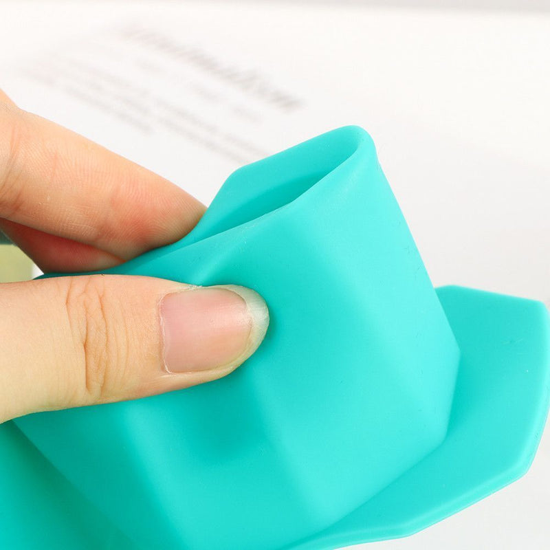 DIY Craft Manual Clay Cement Pot Mould Pastry Tools Flowerpot Silicone Mold