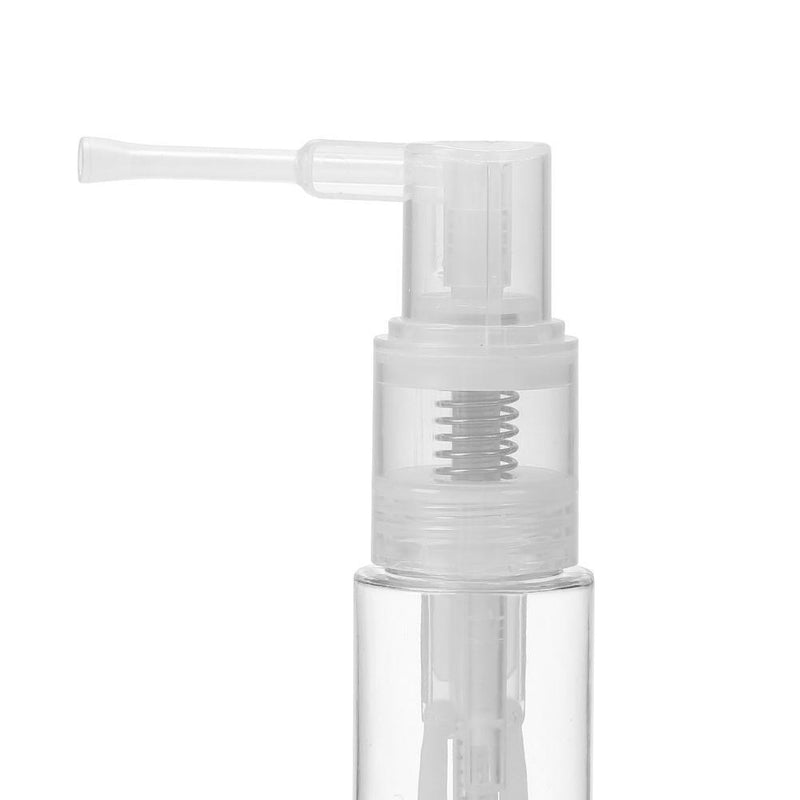 Portable Powder Spray Bottle Clear Plastic Makeup Pot Travel Sprayer (35ml)