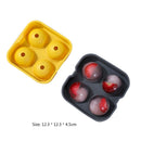 DIY Round Ice Ball Ice Tray Silicone Cocktail Bar Party Kitchen Molds (D) Newly
