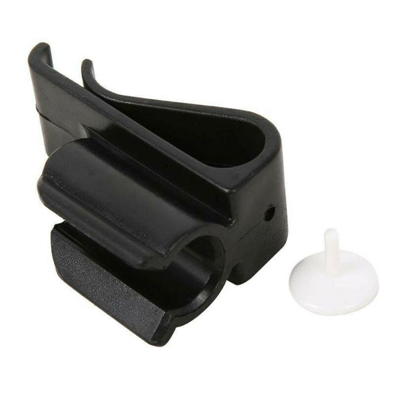 with White Marker Clamp Stand Bag Buckle Golf Putter Clip Golf Clubs Holder