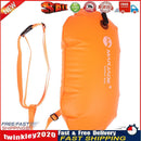 Inflatable Swimming Float Air Dry Bag PVC Buoy Water Sport Bag (Orange) Newly