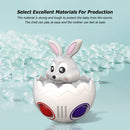 Antistress Rainbow Ball Puzzles with Bunny Head Montessori Kids Toys Giffts