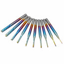 10pcs 0.8-3.175mm Milling Cutter Drill Bits Set Carbide PCB Board Drill Bit