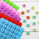 Candy Chocolate Dessert Cake Mould 48 Cavity Mini Donut Mold Silicone Mold