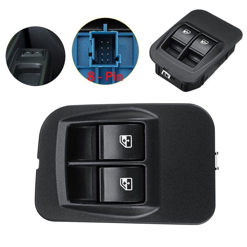Electric Power For Peugeot Left Driver Side with Frame Window Switch 735461275