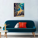 5D Diamond Painting Kit DIY Golden Deer Full Round Diamond