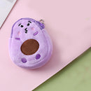 Fashion Women Avocado Shape Mini Coin Purse Casual Girls Lovely Small Wallet