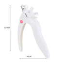 False Nail Tip Cutter Manicure Tips Cutter Acrylic Nail Scissor Manicure Clamp