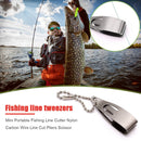 Steel Fishing Pliers Scissor Fish Line Tongs Cutter Remover Fishing Tackle To