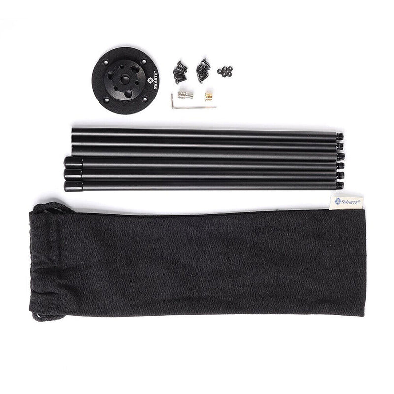 Aluminum Alloy Mobile Tripod Adjustable Tripod Kit Telescopic for Outdoor Travel