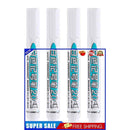 #A Acrylic White Paint Pens (4 Pack) Extra Fine Point (1mm) & Medium Tip (2mm)