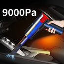 9000pa Portable Wireless Handheld Car Home Vacuum Cleaner Wet/Dry Dual-Use Newly