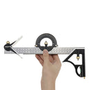 Right Angle Ruler Stainless Steel Measuring Tools Set for Woodworking Engin