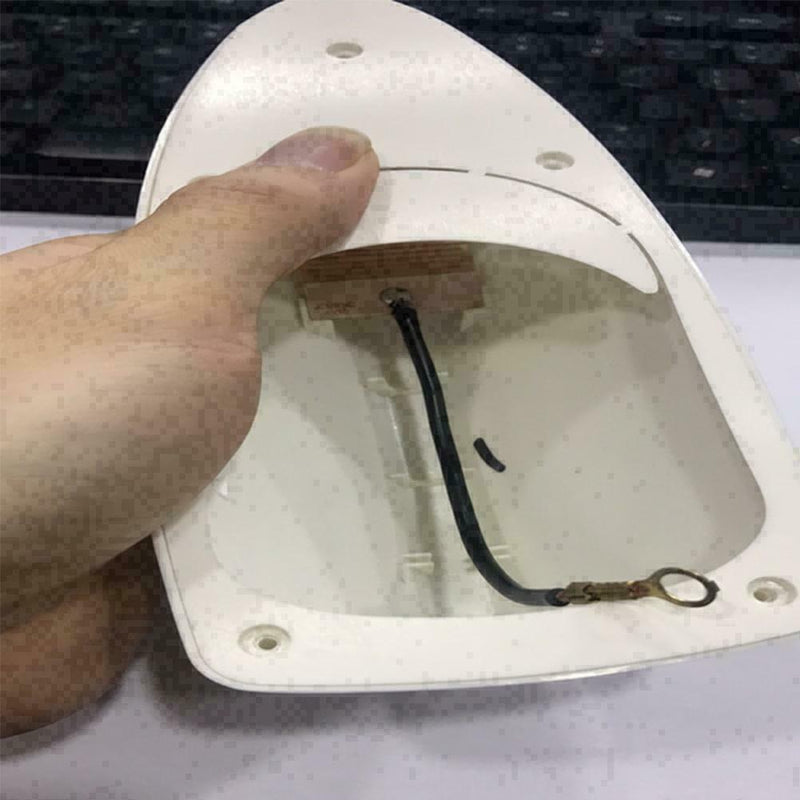 Shark Fin Roof Antenna Aerial FM/AM Radio Signal Decoration Tr L5C8 S1Z2 Q2P3