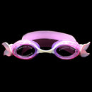 Mermaid Kids Silicone Swimming Goggles Waterproof Anti Fog Glasses (Pink)