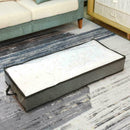 1x Under Bed Storage Zip Box Duvet Pillow Clothes Storage Tidy Bag L9V3 V6M1