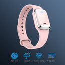 M20 Ultrasonic Mosquito Repellent Bracelet Wrist Watch Thermometer (Pink) Newly