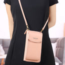 Card Holder Wallet Handbag Mobile Phone Bags Women Purses Shoulder Strap Bag